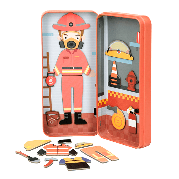 mierEdu Magnetisk legesæt, Brandbekæmper
