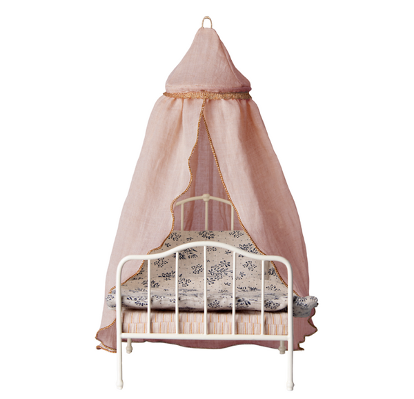 Maileg Miniature Betthimmel, rosa