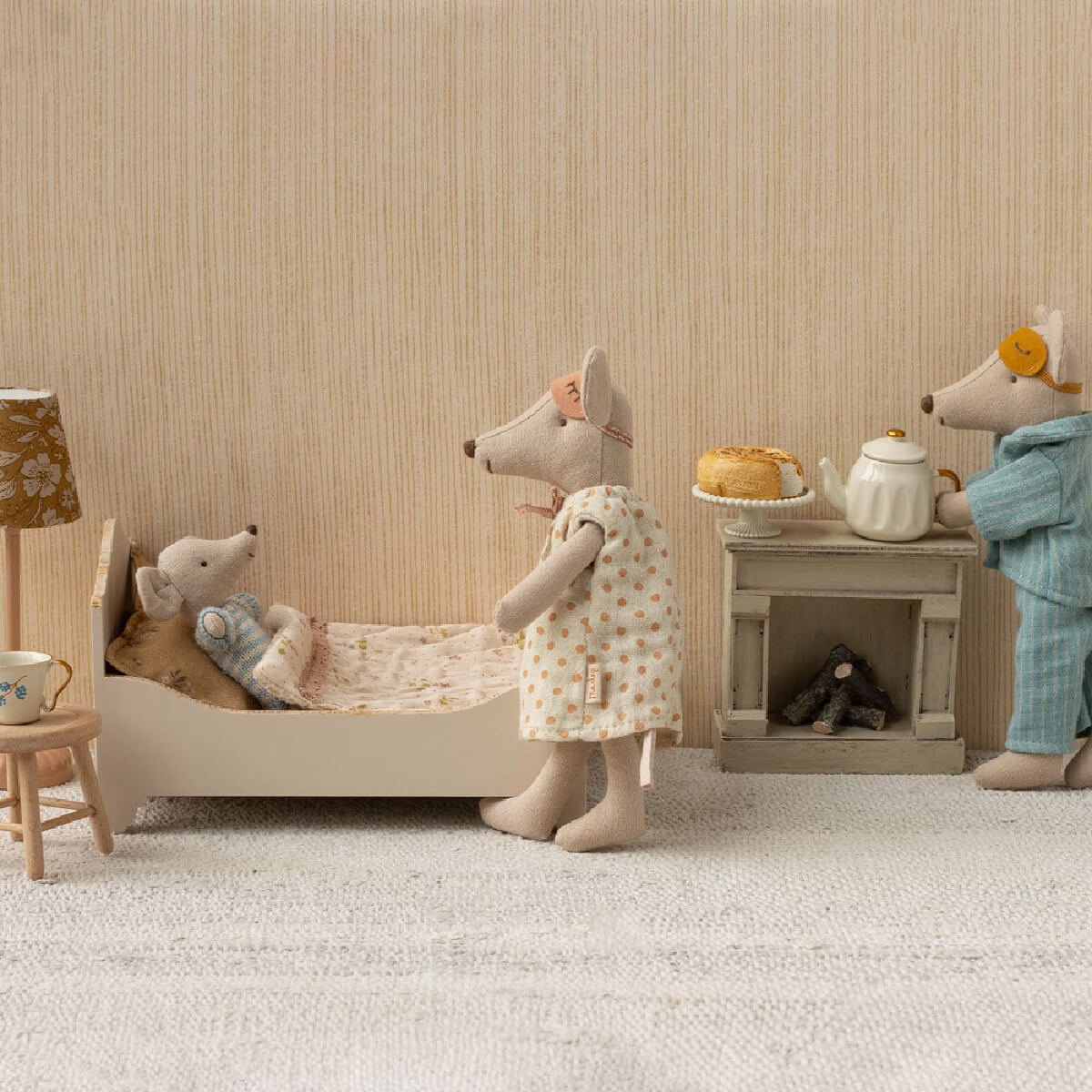 Maileg Seng, Mus - Off White