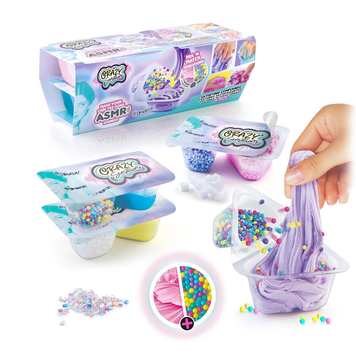 Crazy Sensations Satisfying Compound Kit 4 - pak