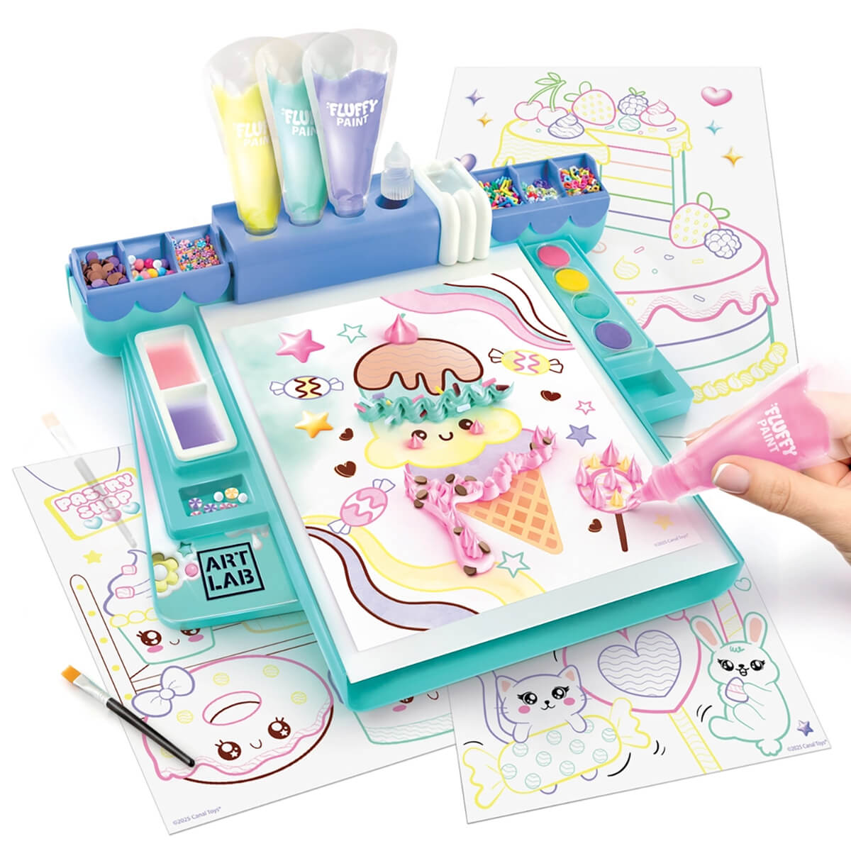 Art Lab Fluffy Paint Studio