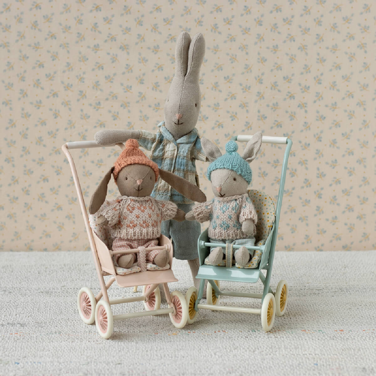 Maileg Vinter Hare Micro, Sand - Mint