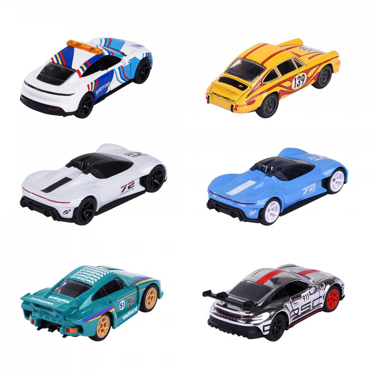 Majorette Motorsport Porsche Deluxe, Asst
