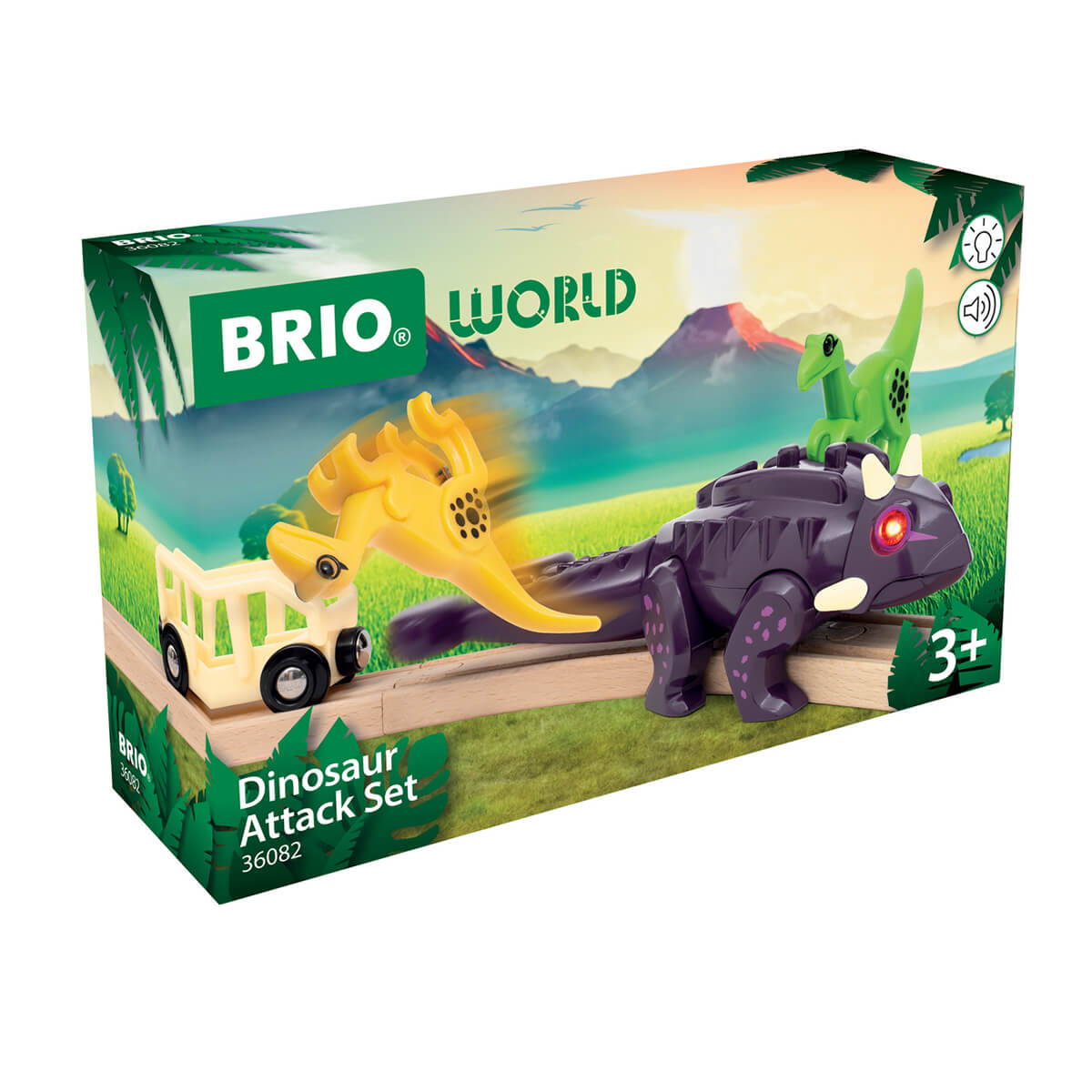 BRIO Dinosaur Angreb Legesæt