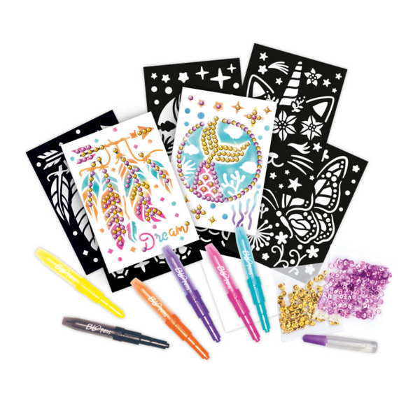 Blopens Pustetuss mit Pailletten