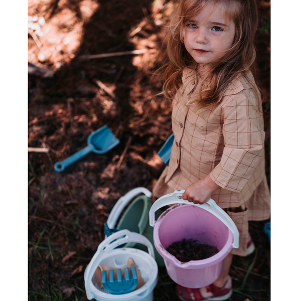 Eimer-Set mit Eistüten, Rosa