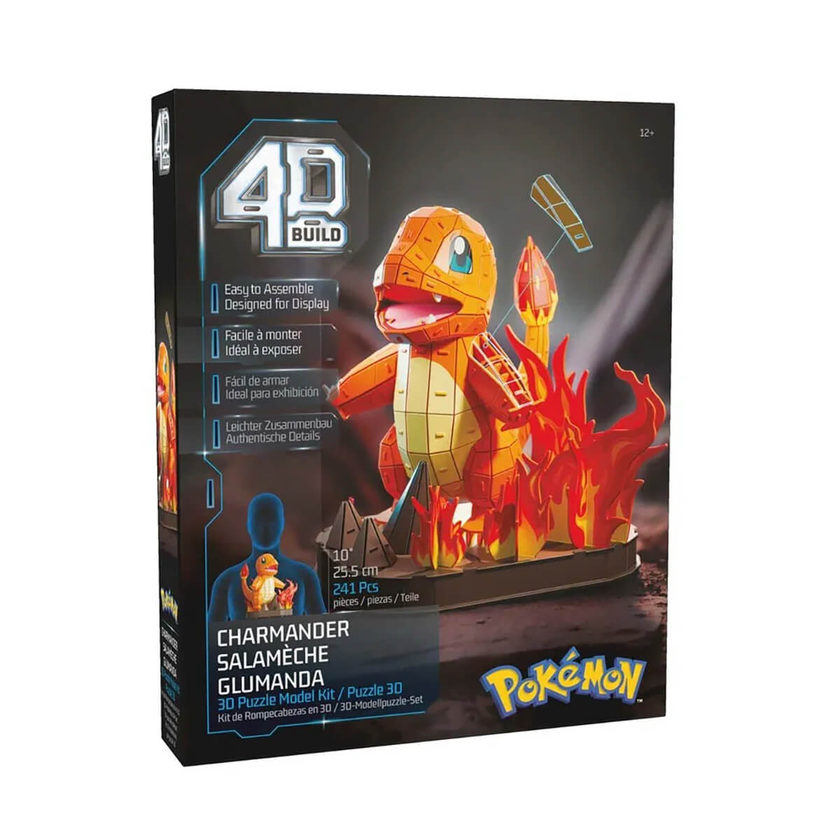 Pokemon 4D Puslespil Charmander, 30 CM