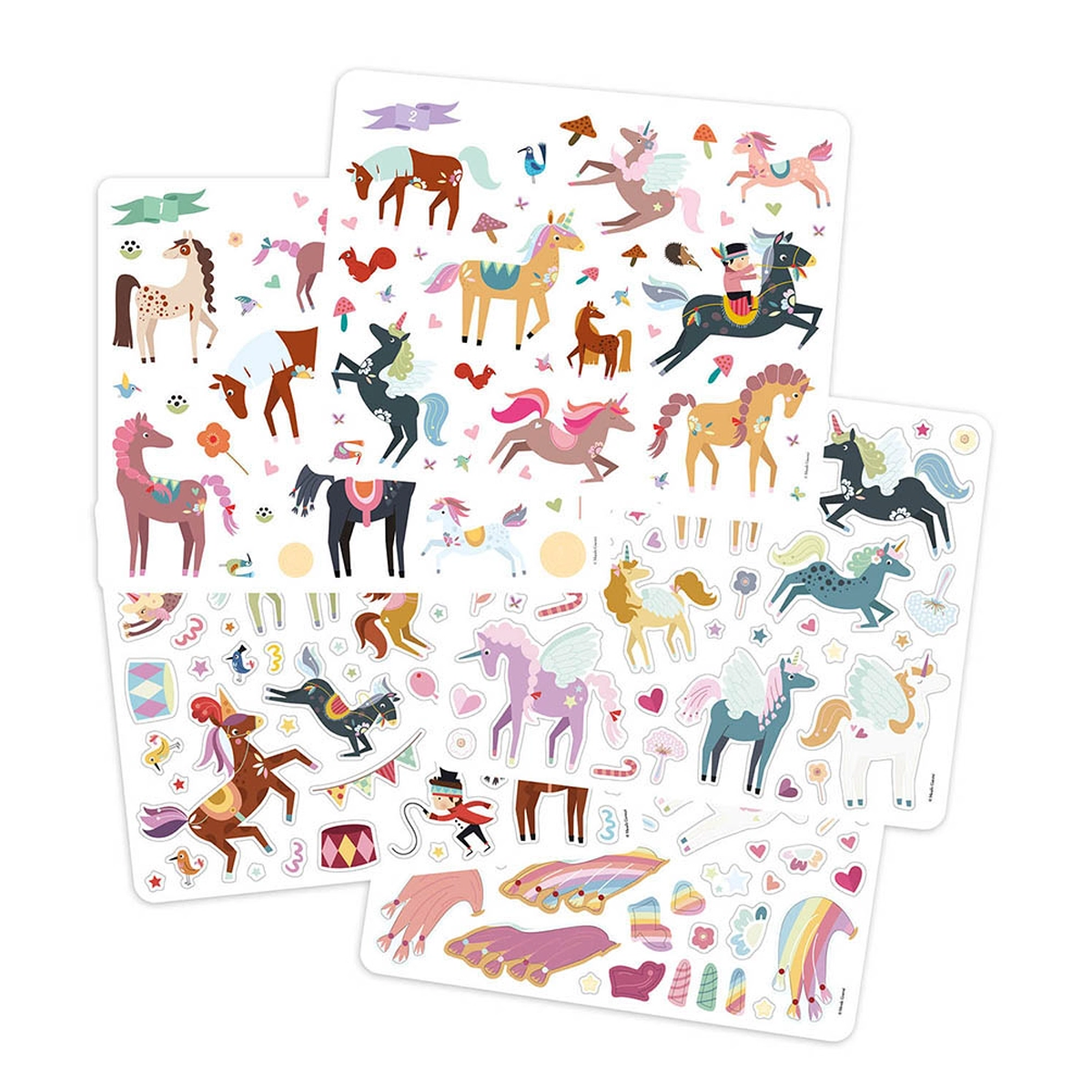 02_Auzou klistermærker, heste og enhjørninger.png