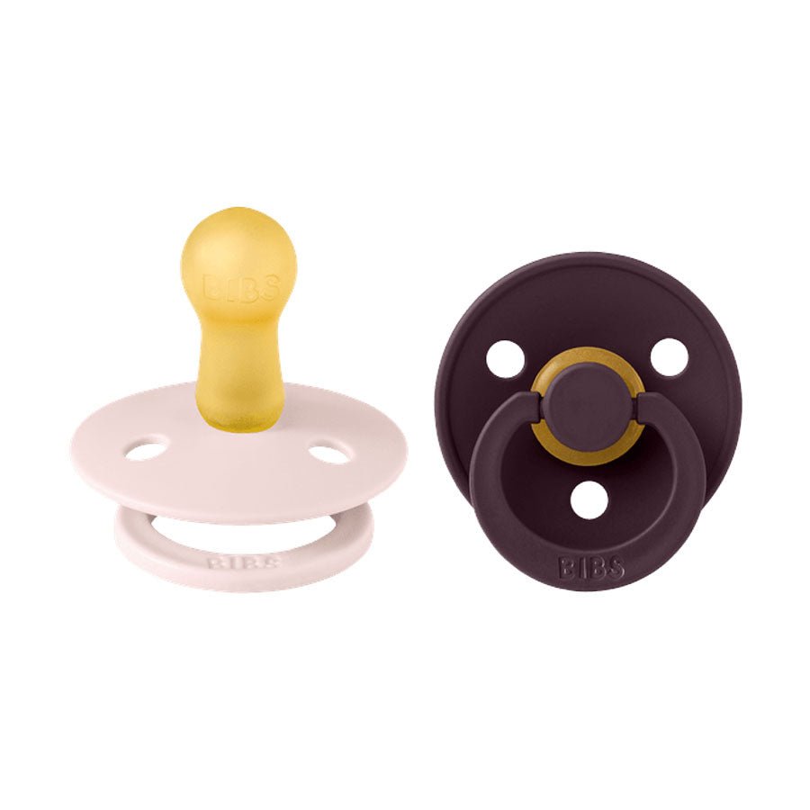 BIBS AW25 Colour Drop 2 - pak Sut str 2, Petal & Plum