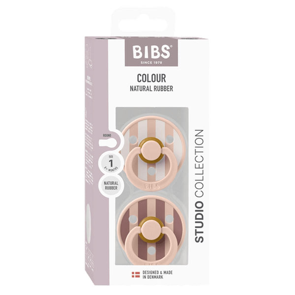 BIBS Studio Line 2 - pak sut str 2 blush mix