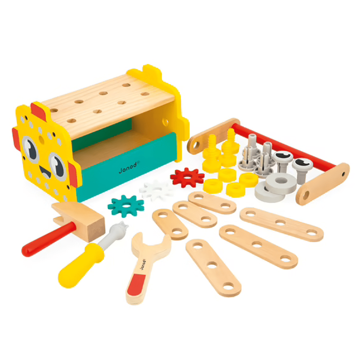 Janod Brico' Kids Robot værktøjskasse