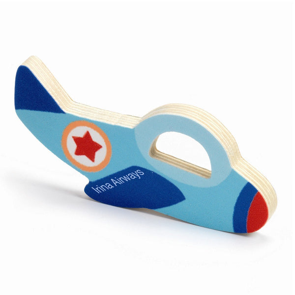 Relief-Holzpuzzle mit Transport