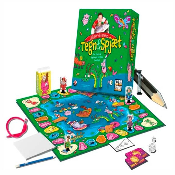 Danspil Zeichen und Hüpfer des Lachsreiters