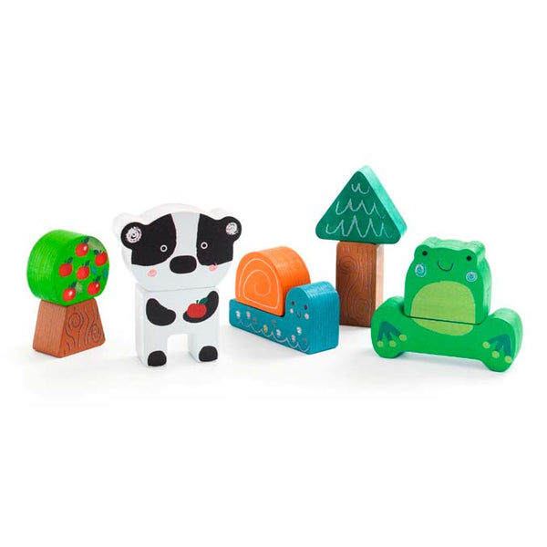 Puzz & Match Holzpuzzle mit Happy