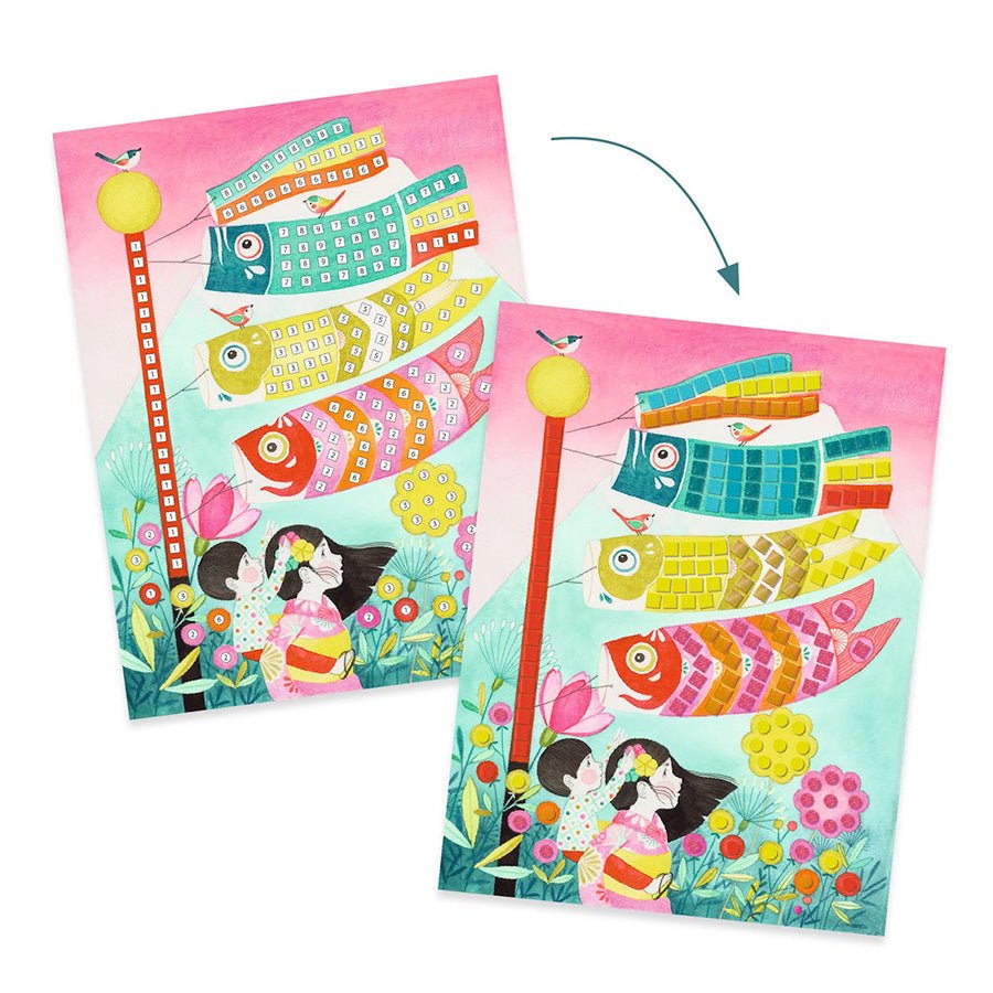 Djeco kreativ mosaik, Kyoto