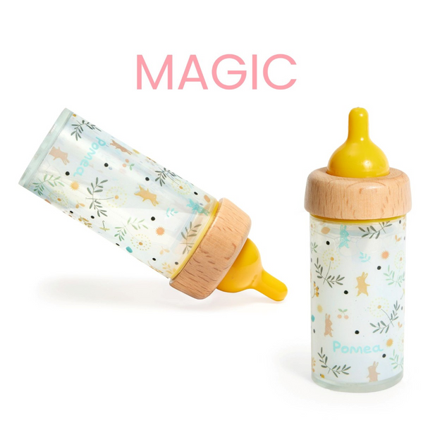 Djeco Pomea magische Schnullerflasche