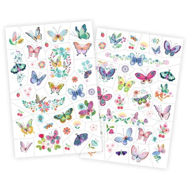 Djeco Tattoos, Schmetterlinge
