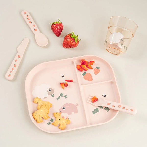 Done by Deer foodie bestik sæt, tiny farm powder