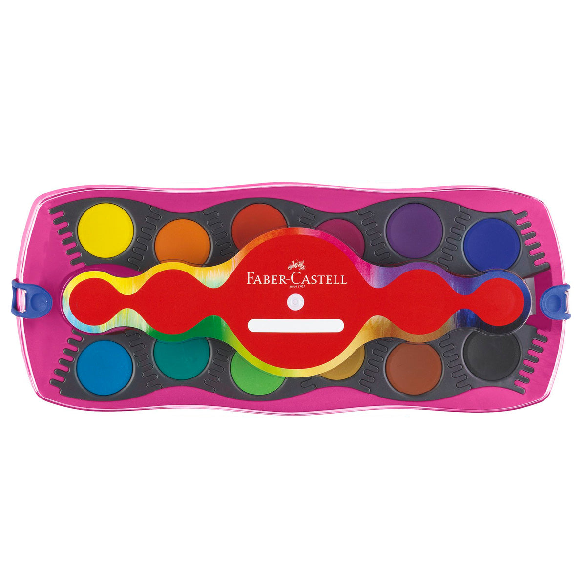02_Faber Castell dækfarver, Unicorn connector, 12 farver.jpg