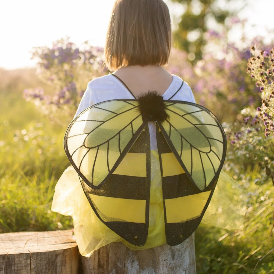 Great Pretenders Humlebi glitter sæt, str 4 - 6 år