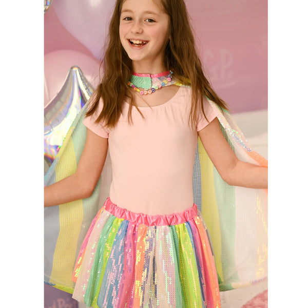 Great Pretenders Paillettenrock, Stripy