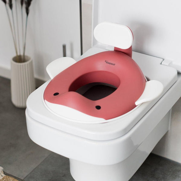 Kindsgut Toiletsæde, Hval - Dusty Pink