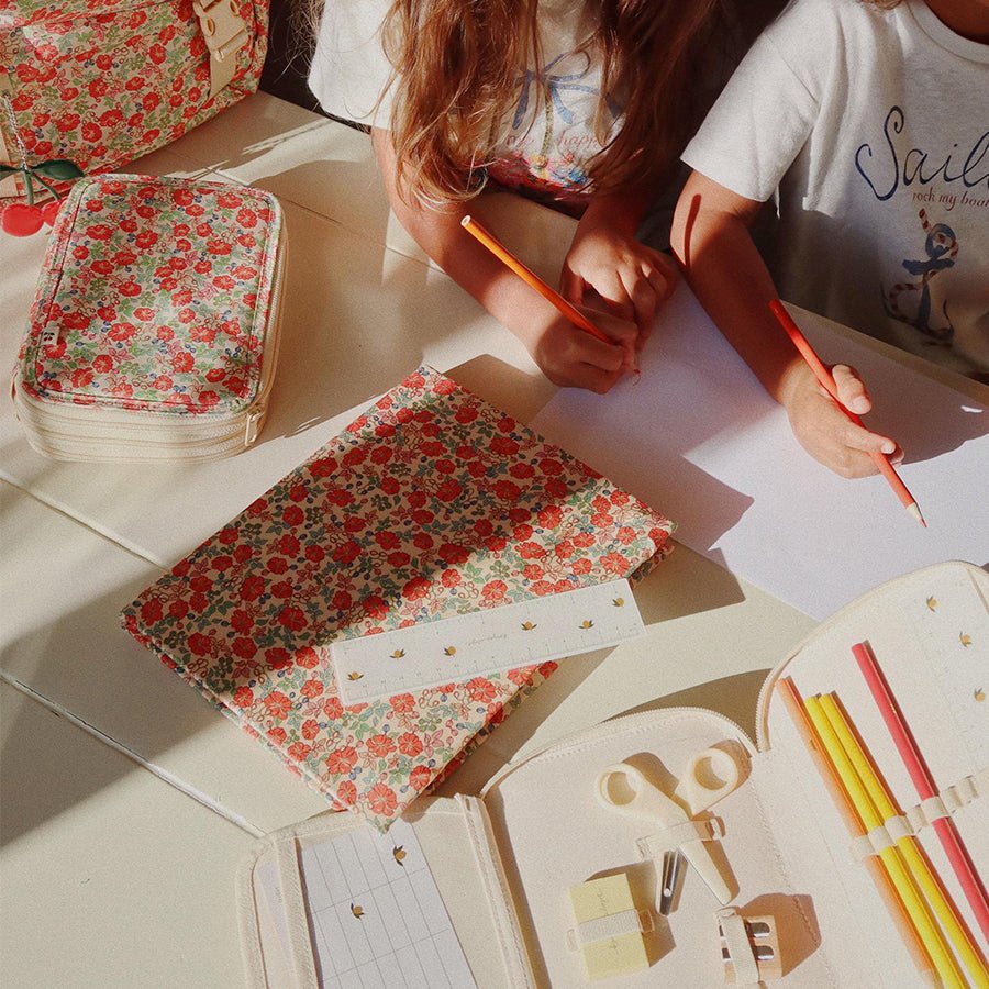 Konges Sløjd Clover penalhus, duo verde