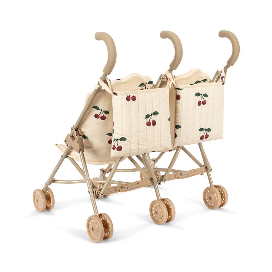 Konges Sløjd Dukkeklapvogn Tvillinger, Ma Grande Cerise