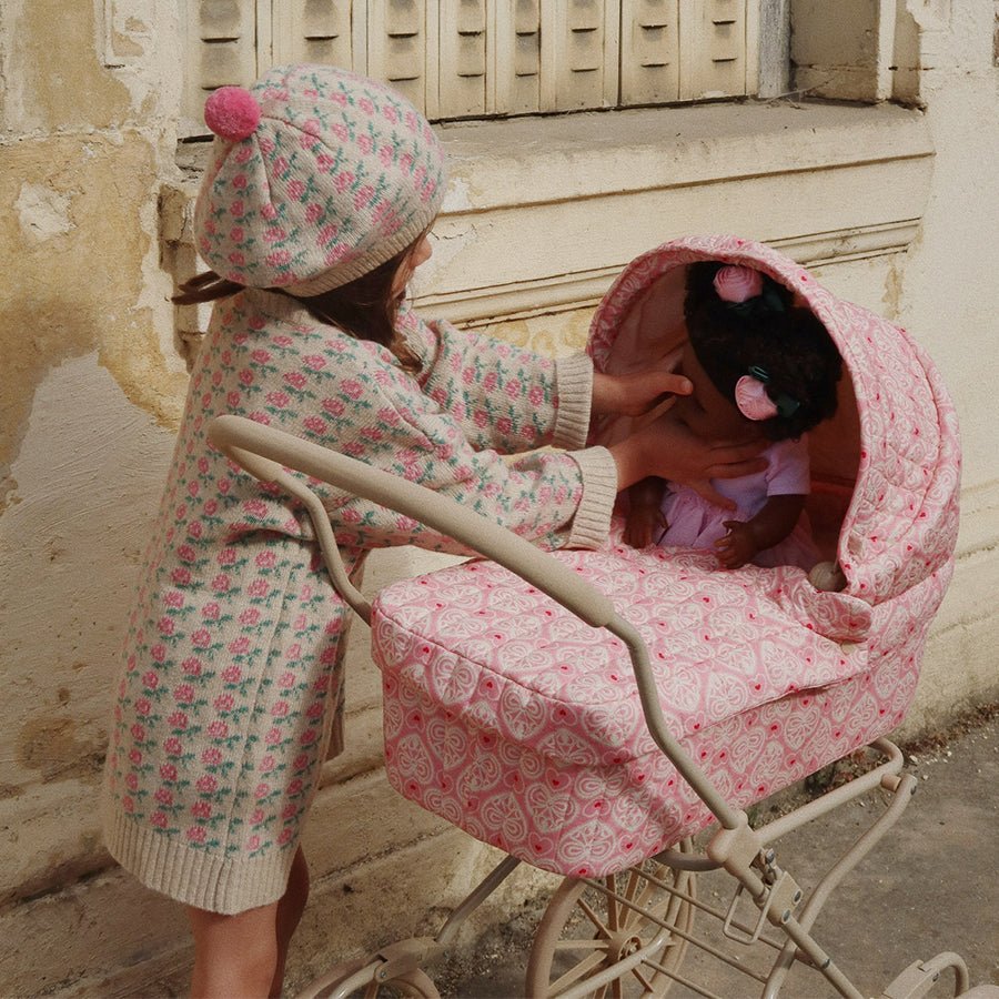 Konges Sløjd dukkevogn, Lacy pink