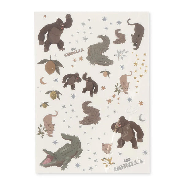 Konges Sløjd Tattoos, blau