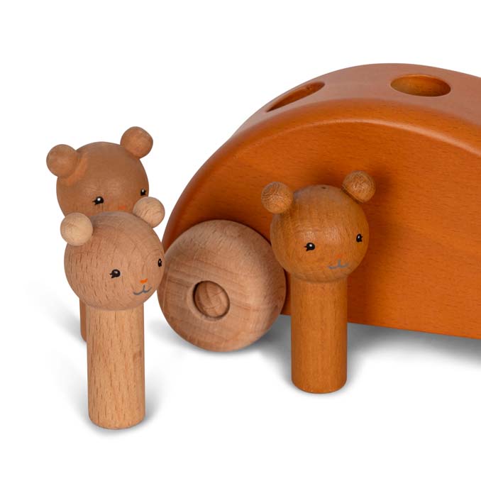 Konges Sløjd pop - up træbil