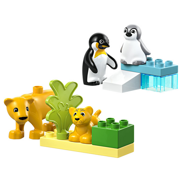 LEGO® Wilde Tierfamilien - Pinguine und Löwen