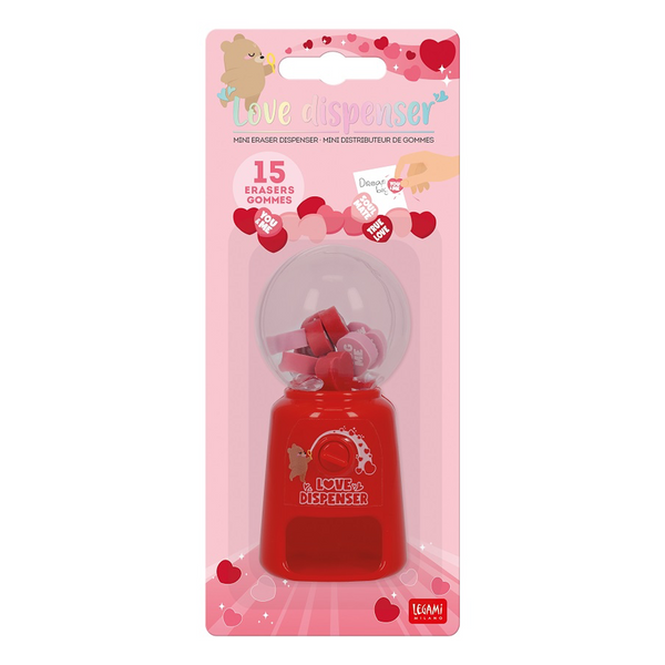 Legami Radiergummi- Automat, Love-Spender