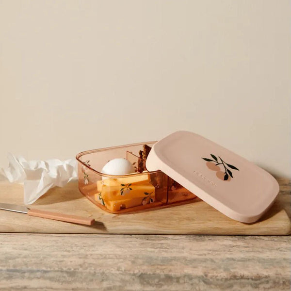 Liewood Ako Tritan Snackbox, peach/sea shell