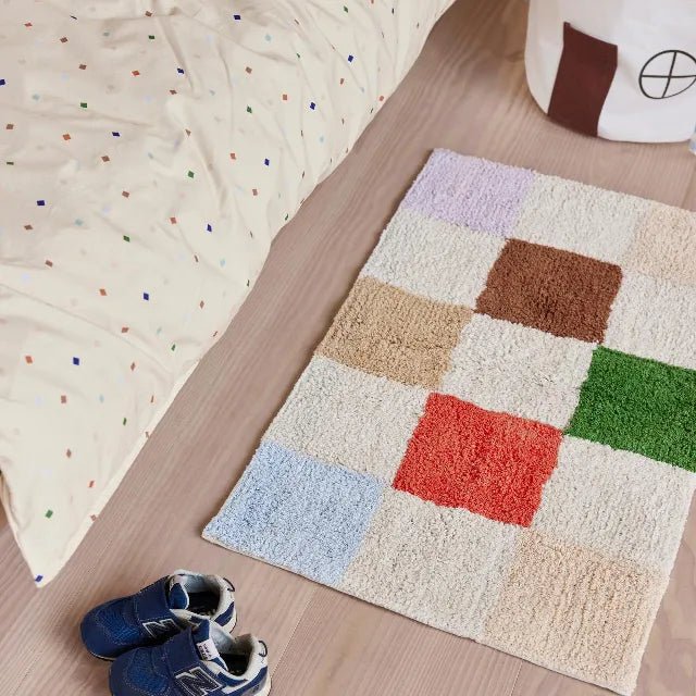 OYOY Chess tæppe, lille multi