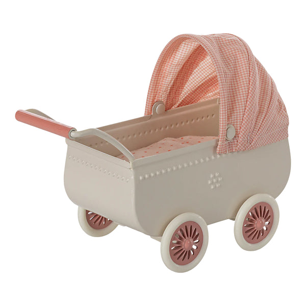 Maileg Kinderwagen, Koralle