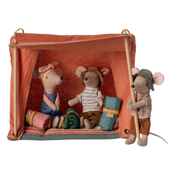 Maileg Happy Camper Zelt, Maus