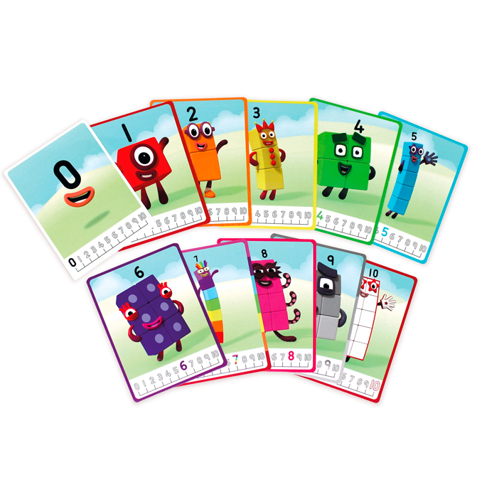 MathLink Cubes, Numberblocks® aktivitetssæt m tallene 1 - 10