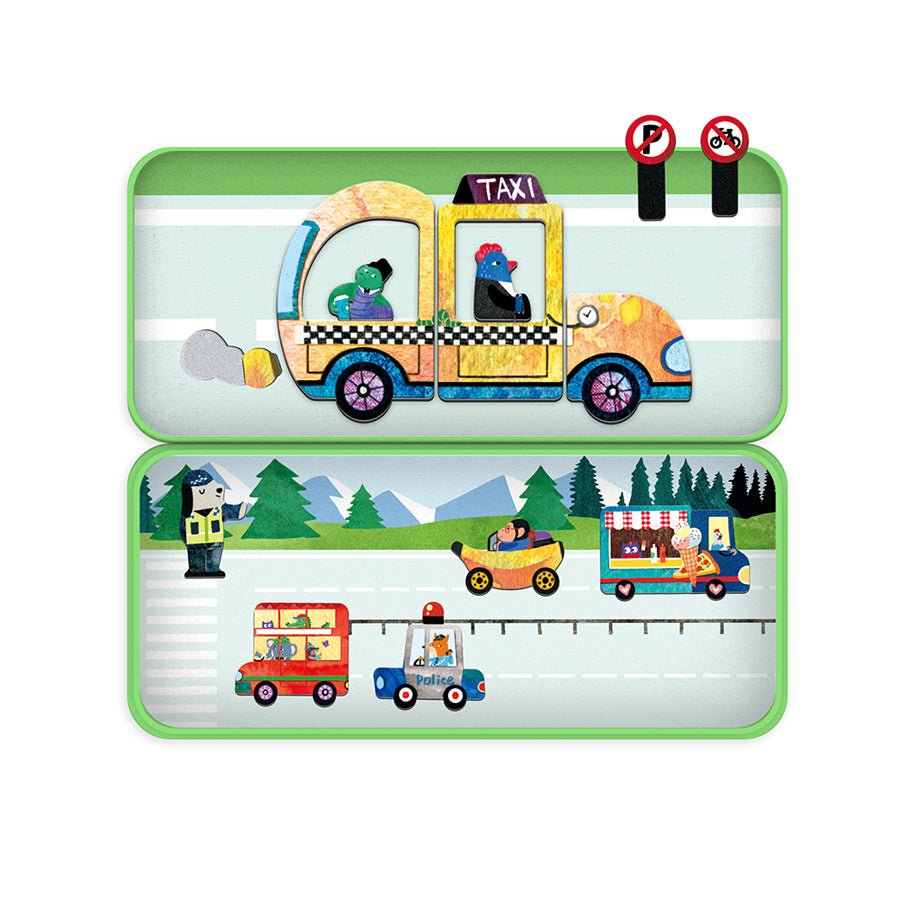 MierEdu Magnetisk Legesæt, Biler