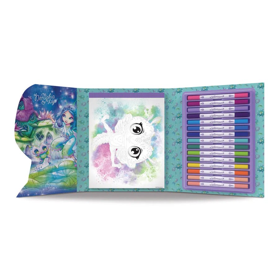 Nebulous Stars color - by - number book set, Nenuphia