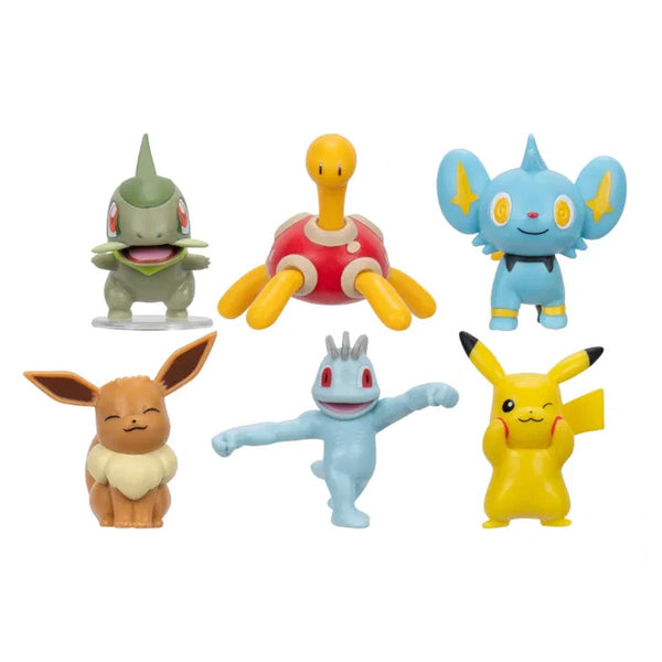 Pokemon Battle-Figuren 6 Stk.