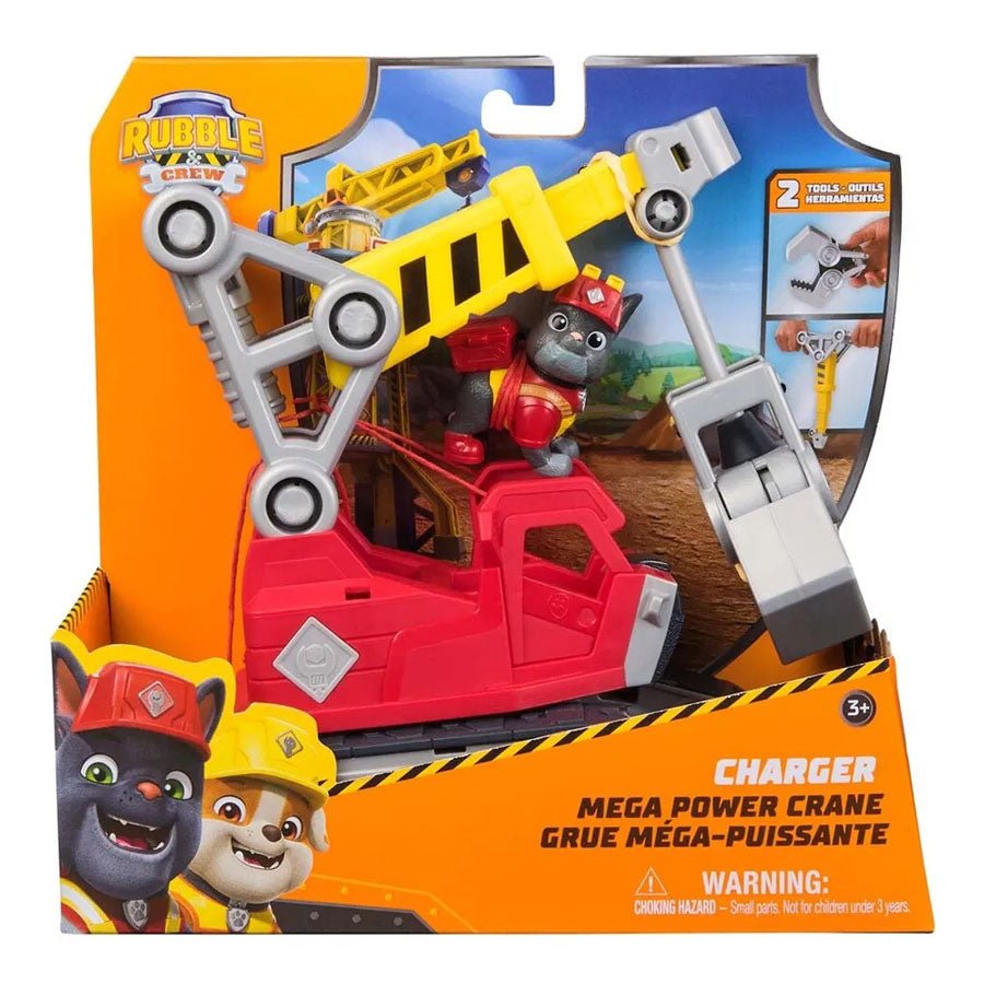 Rubble & Crew, big build tool gravemaskine