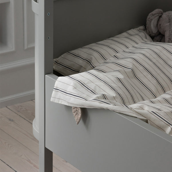 Sebra Junior-Bettwäsche, Cream Stripe