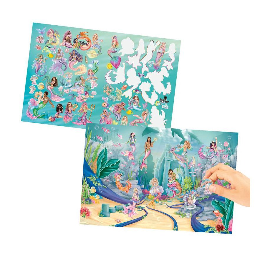 TOPModel Metalic Stickerworld, Mermaid