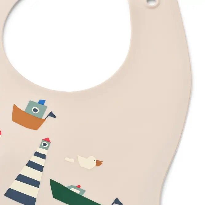 Liewood Ember 2 - Pak hagesmæk M. Print, Sailing / Sandy