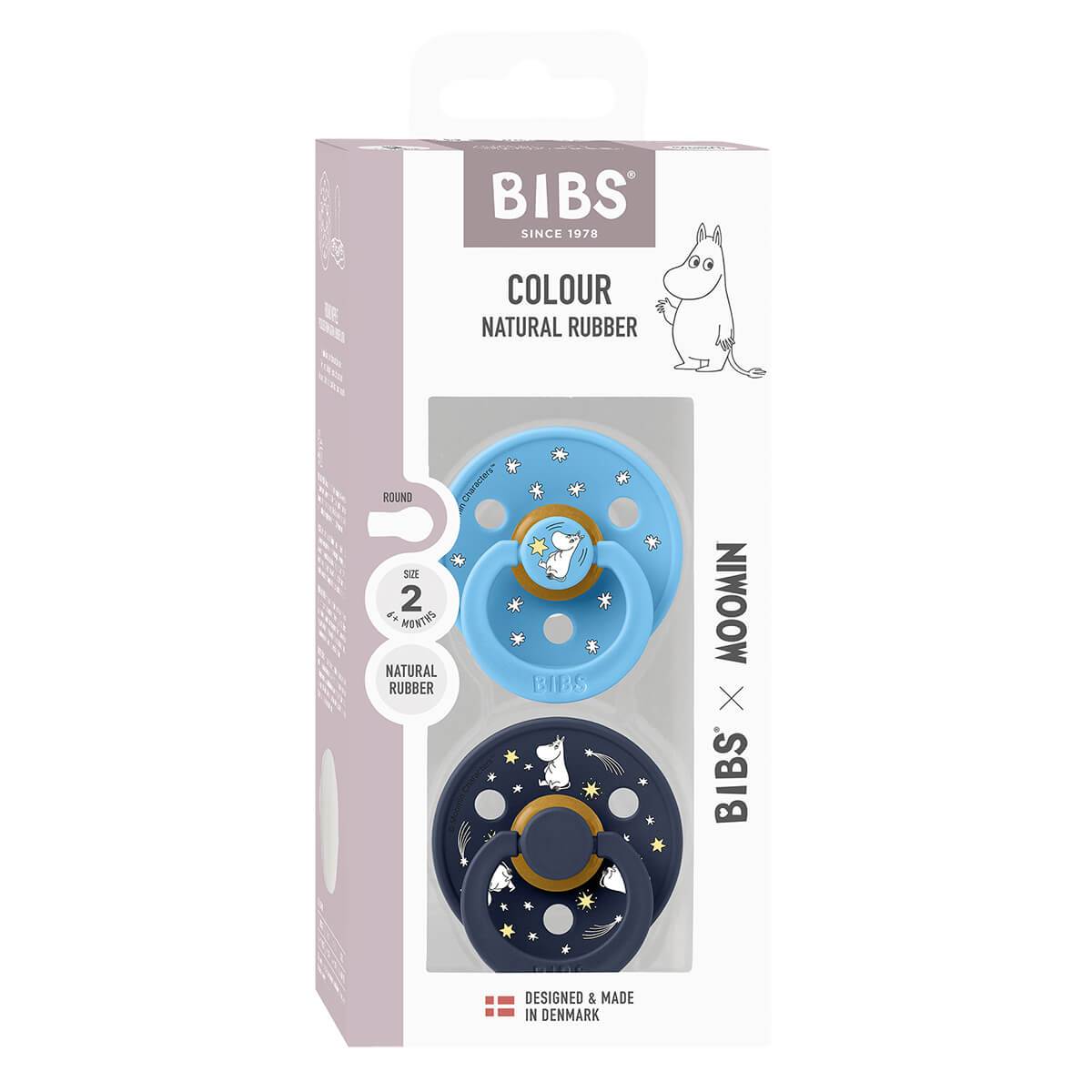 Bibs x Mumi Good Night 2 - Pak Colour Sut Str 1, Breeze Mix