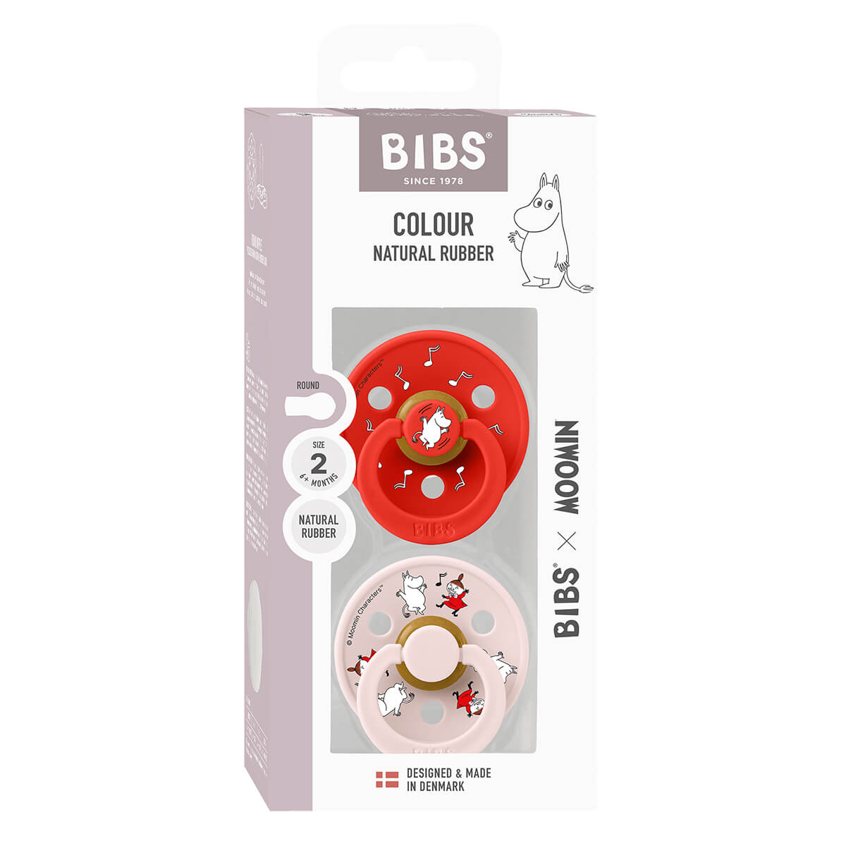 Bibs x Mumi Dancing 2 - Pak Colour Sut Str 2, Candy Apple Mix