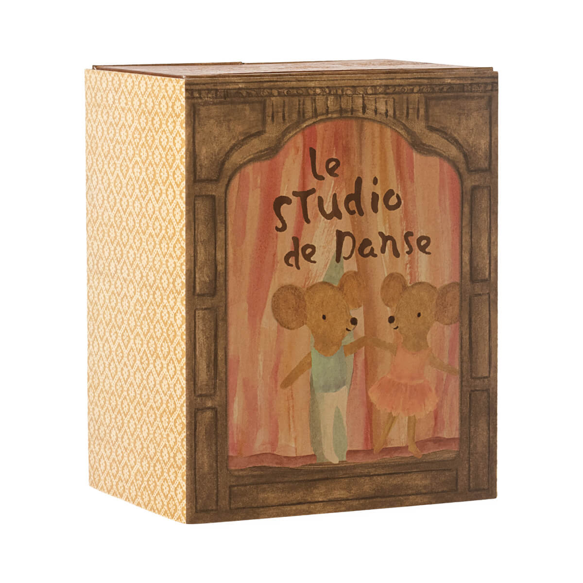 Maileg Balletmus i Dansestudie - Lillesøster Og Lillebror