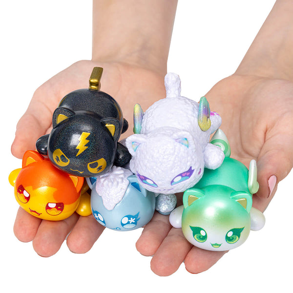 Aphmau Mystery Meemeow, 5-er-Pack elementare Figuren