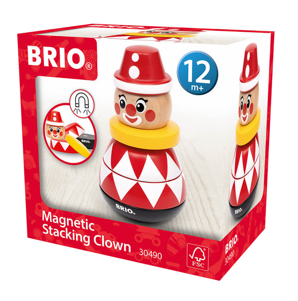 BRIO Magnetischer Stapelclown